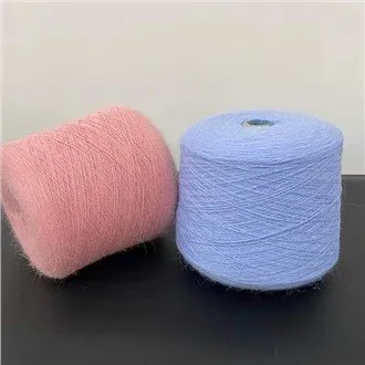 Angora gemengd garen